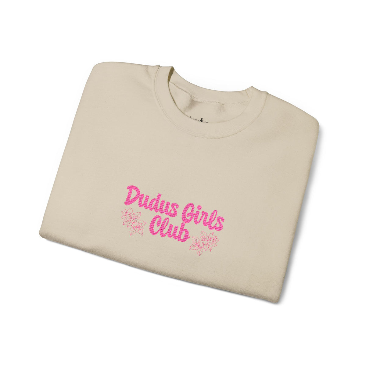 Dudus Girls Club Embroidered Crewneck
