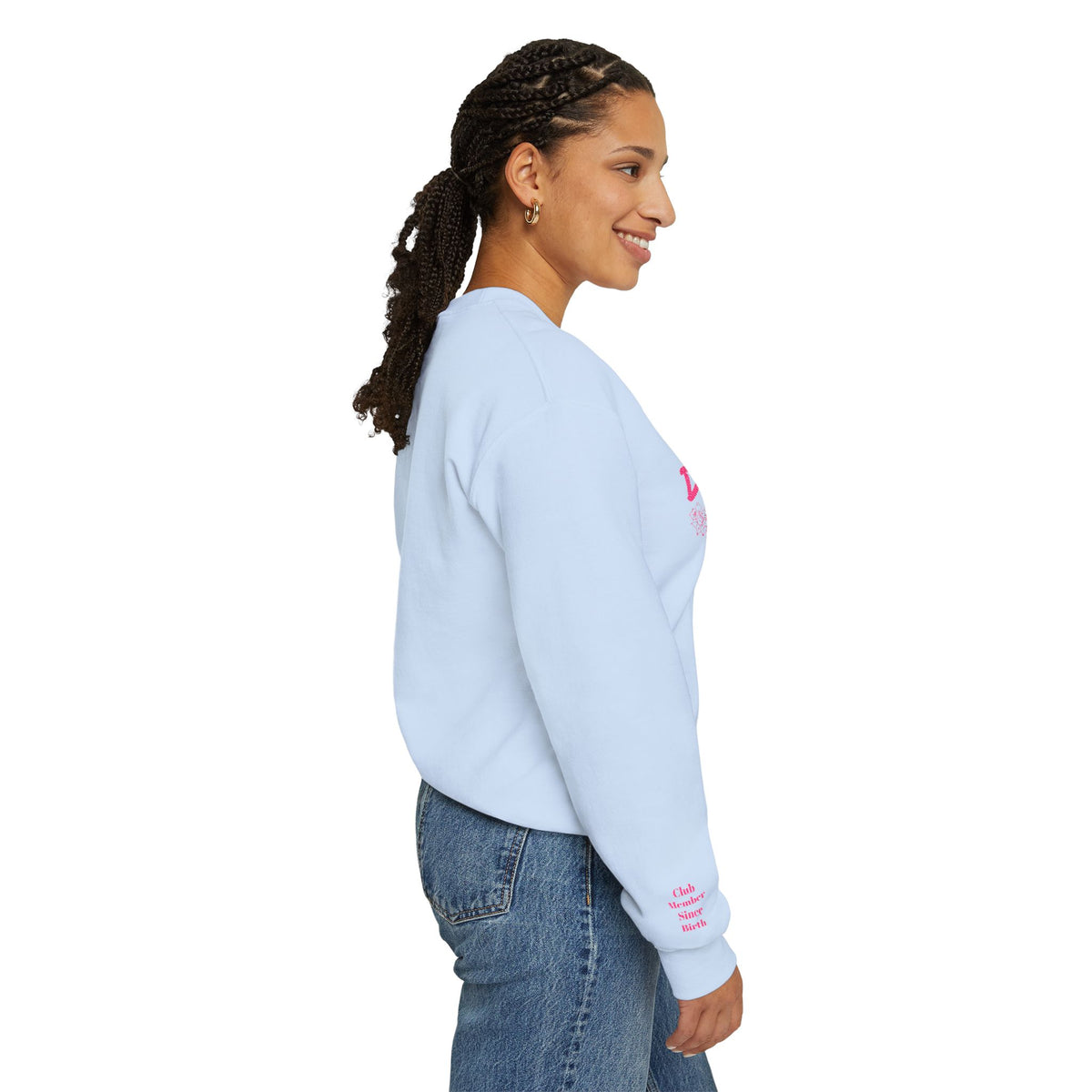 Dudus Girls Club Embroidered Crewneck