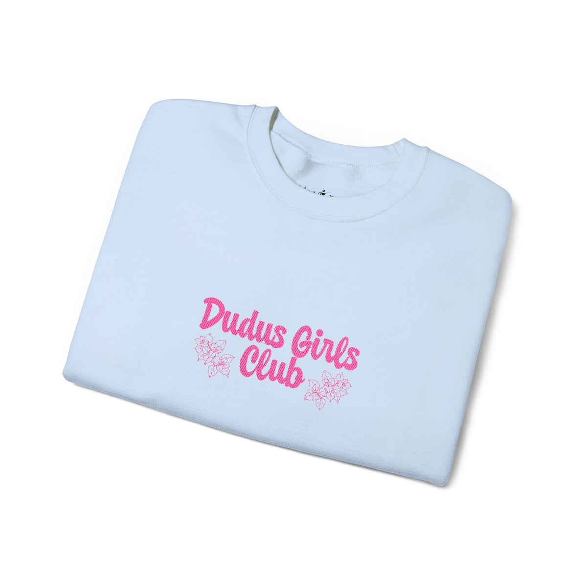 Dudus Girls Club Embroidered Crewneck