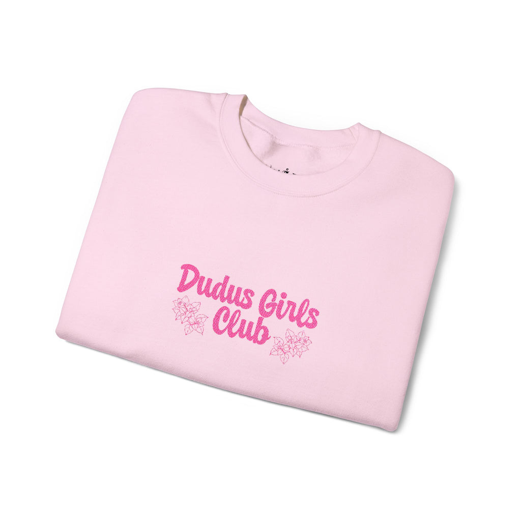 Dudus Girls Club Embroidered Crewneck