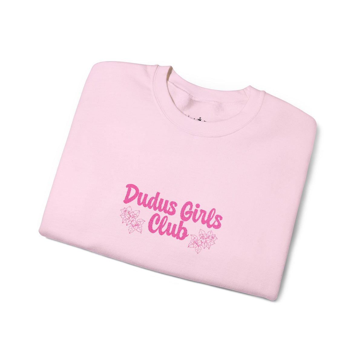 Dudus Girls Club Embroidered Crewneck